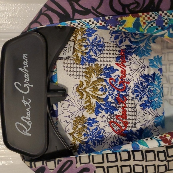 ROBERT GRAHAM MENS DRESS SHIRT - Picture 4 of 8